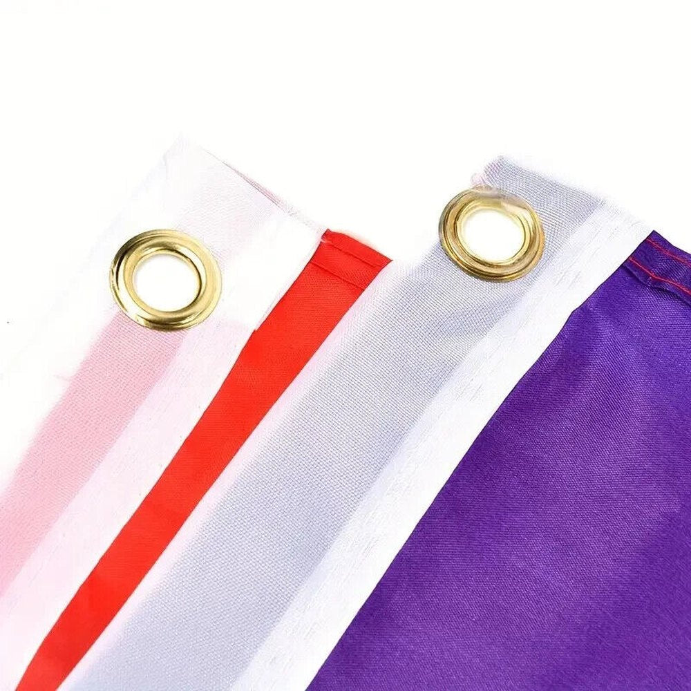 Rainbow Pride Flag Banner 3 ft x 5 ft NEW! Home & Garden:Yard, Garden & Outdoor Living:Décor:Flags Style Your Walls